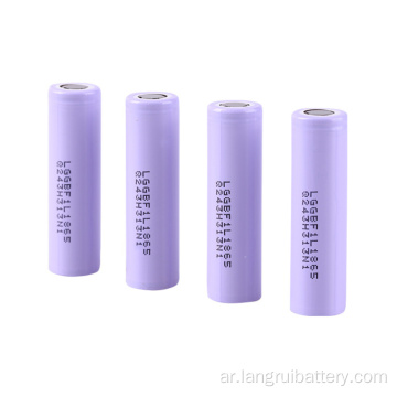 2600mAh 3.7v Li-ion 18650 بطارية